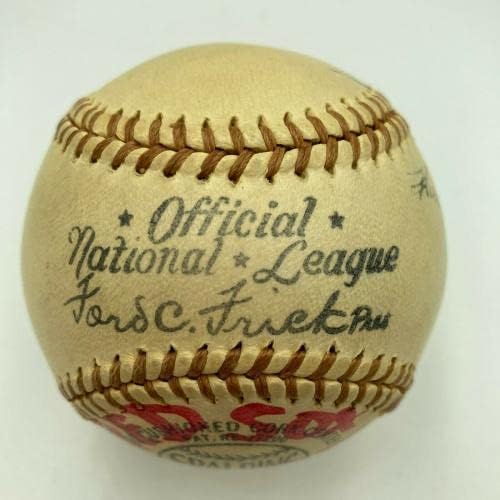 Presidente do Tris Harry Hooper Red Sox Million Dollar Outfield assinado JSA de beisebol - bolas de beisebol autografadas