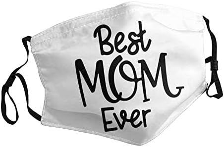 Melhor mãe do dia das mães washable_estask unissex face bandana para adultos reutilizáveis ​​bocal cobrindo proteção de poeira