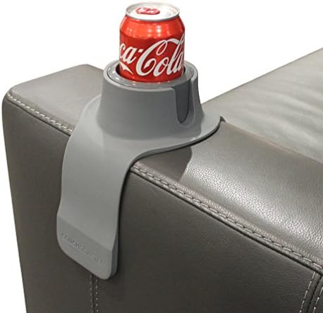Couchcoaster - O suporte original e patenteado do suporte de braço - um slico -russa ponderado, uma montanha -russa de silicone,
